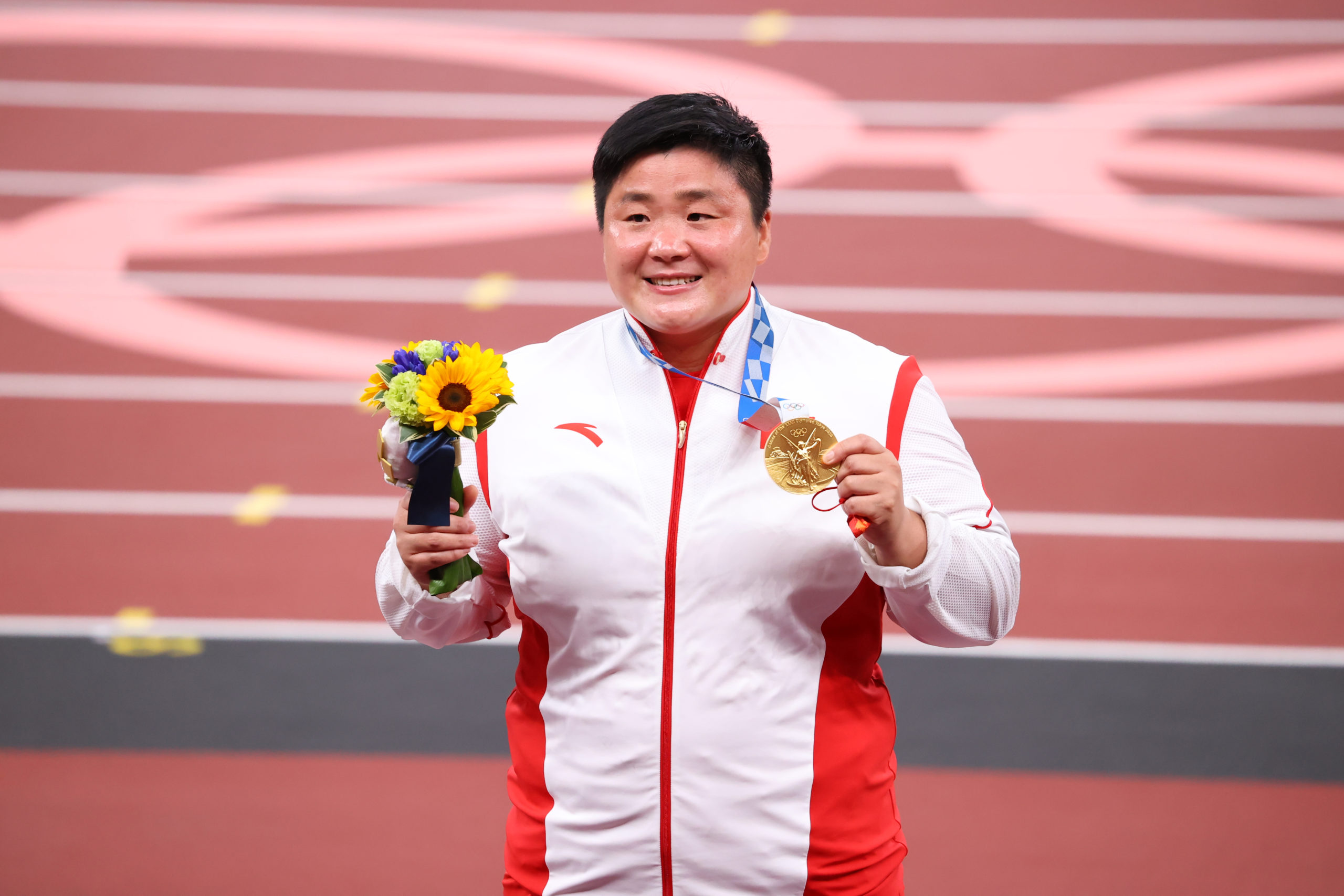 Gong Lijiao's 20.58-meter throw at Tokyo 2020